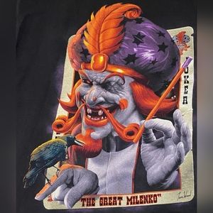 Insane Clown Posse Black T Shirt, Tom Wood Collection, The Great Milenko, Size L
